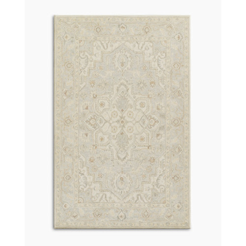 Albany Hand-Tufted Rug in Light Blue 5’x8’