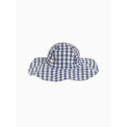 Seersucker Sun Hat