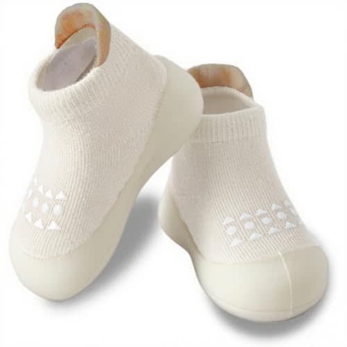 Hstyle Baby Sock Shoes Toddler Walking Shoes Infant Non-Slip Slippers Soft Rubber Sole Sneakers for Baby Boys Girls