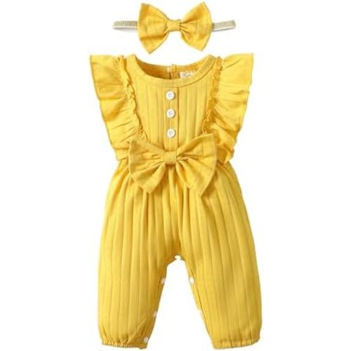 Mioglrie Newborn Baby Girl Clothes One Piece Jumpsuits Clothes Short Sleeve Rompers Summer Clothes for Baby