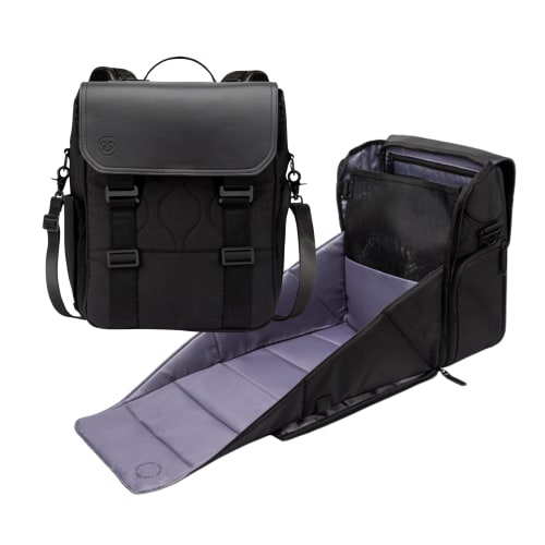 Willow Black Diaper Bag
