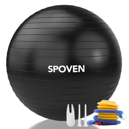 Yoga & Exercise Ball for Fitness, Balance, and Therapy - Available - TikTok Shop