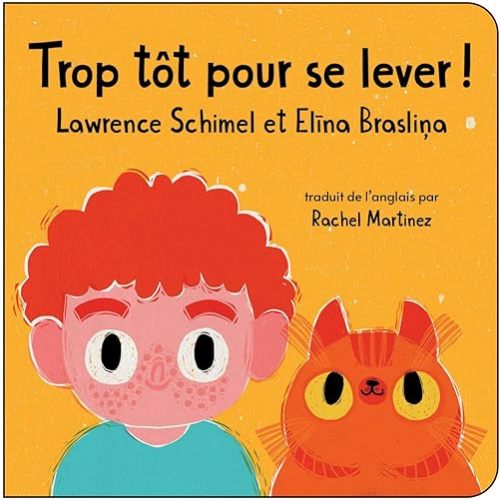 Trop tôt pour se lever! (French Edition) Board Book