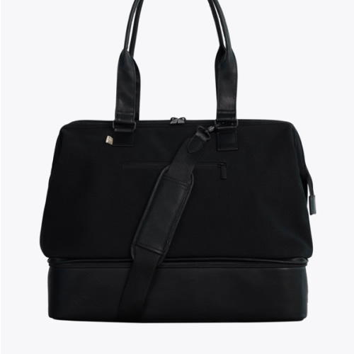 BÉIS 'The Weekender' in Black - Black Travel Bag & Overnight Bags