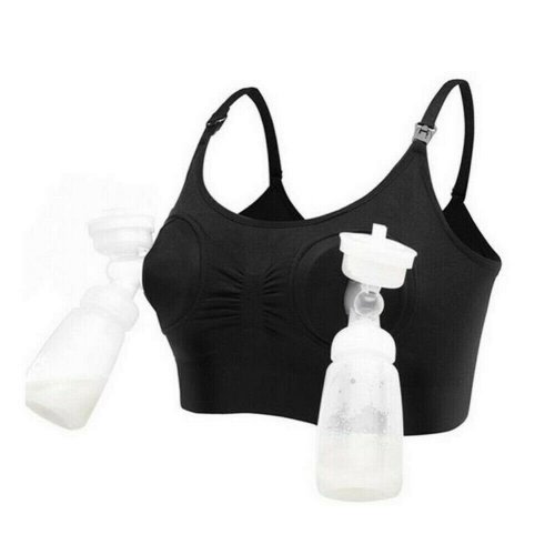 Lookwoild Women Nursing Bra Hands Free Push Up Maternity Breastfeeding Bras