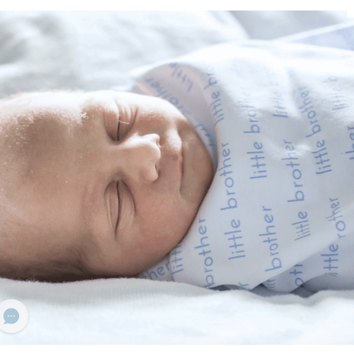 Little Brother Swaddle Blanket – Magnolia Baby