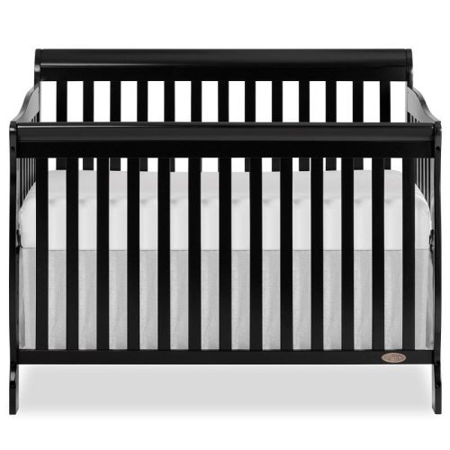 Dream On Me 4-in 1-ashton Convertible Crib In Black