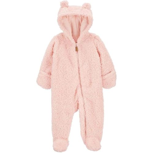 Carter's 0-9 Months Hooded Sherpa Bunting Pram