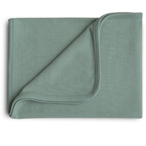 Ribbed Baby Blanket Roman Green One Size