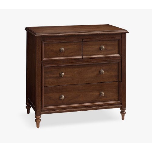 Chris Loves Julia Turned Wood 4-Drawer Dresser (36w x 19d")
