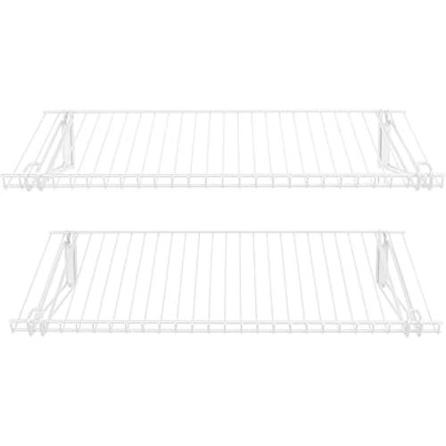 Rubbermaid FG3H9103WHT Configurations Closet Shelf Kit White