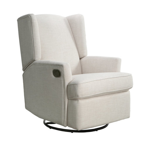 Second Story Home Heming Wingback Recliner Nursery Glider & Reviews | Wayfair
