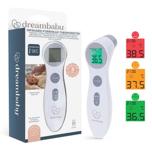Dreambaby¬Æ Touchless Infrared Forehead Thermometer - Fever Mode Switch