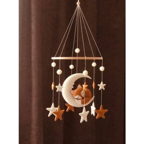 Fox Baby Mobile - Etsy