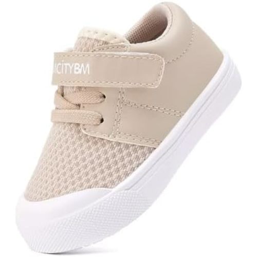 BMCiTYBM Baby Sneakers Girls Boys Lightweight Breathable Mesh First Walkers Shoes 6-24 Months