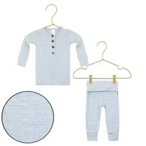 Lou Lou & Co Crew Top + Bottoms, 6-12 M
