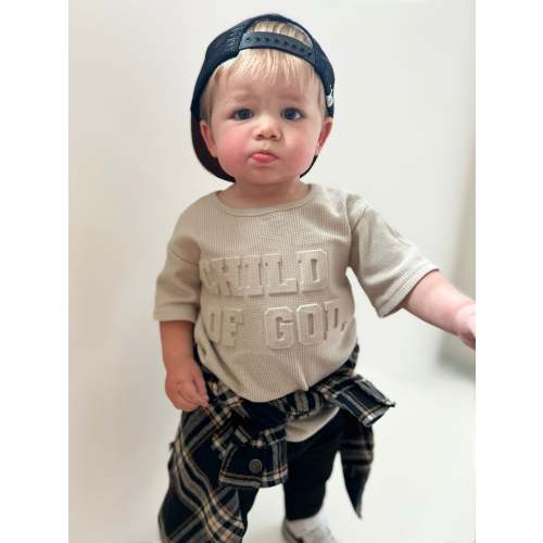 Child of God Embossed Waffle Tee – Huds + Hanes LLC