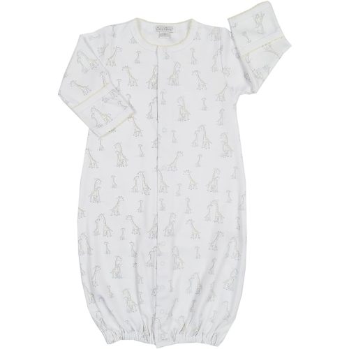 Kissy Kissy Unisex-Baby Giraffe Generations Converter Gown - White
