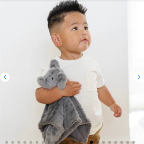 Lovey Stuffed Animal Blanket | Elephant