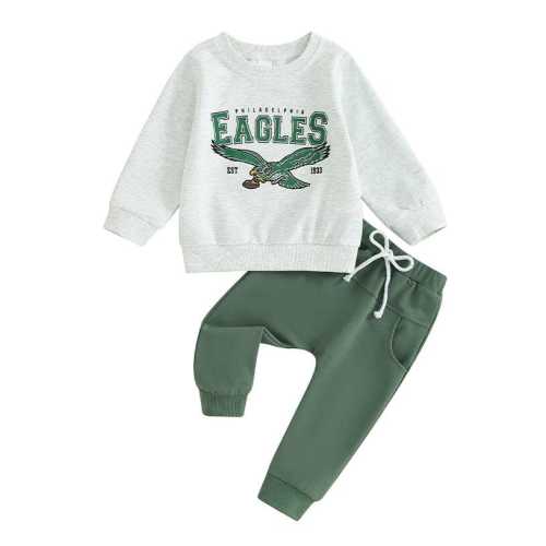 Unisex Baby Long Sleeve Eagles 2-Piece Outfit Set
– The Trendy Toddlers