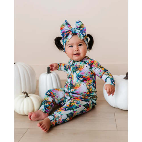 Boo-tiful Blooms Convertible Ruffle Romper