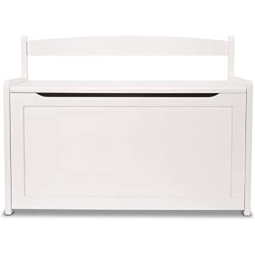 Melissa & Doug Wooden Toy Chest - White