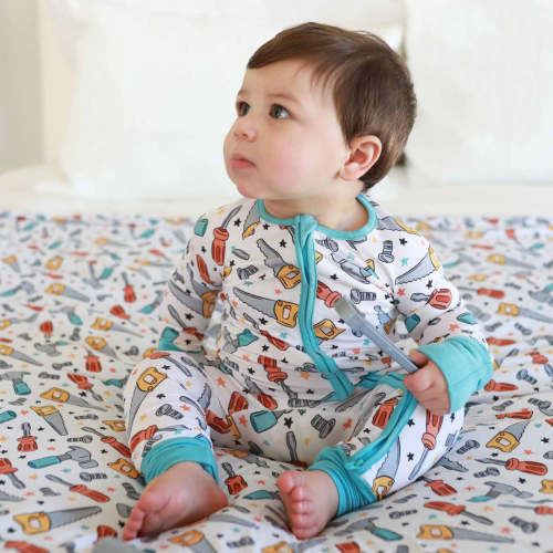 Hammer Time Convertible Zip Romper