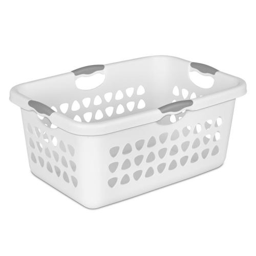 Sterilite 2 Bushel Ultra™ Laundry Basket Plastic Adult, White