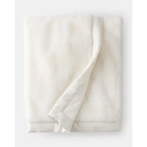 Baby Plush Blanket - White - White | Carter's