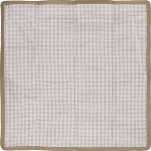 Outdoor Blanket, Beige Buffalo Check