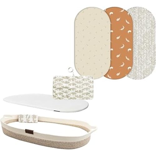 Changing Basket with Bassinet Sheets