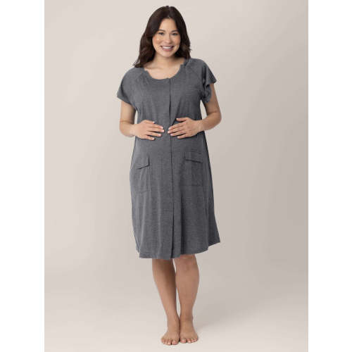 Universal Labor & Delivery Gown | Grey Heather