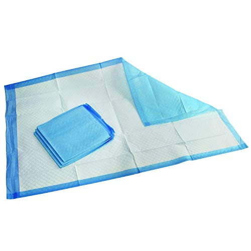 MEDPRIDE Adult Bed Urine Absorbent Pads, Medical Grade Incontinence, Pee Pads for Kid, Elderly & Dogs, 25-Pack