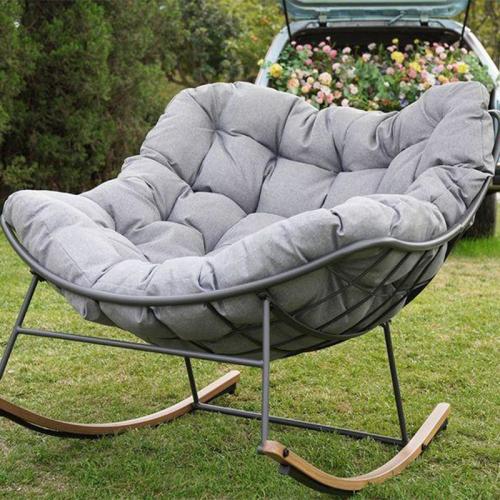 Rocking Chair with Cushion  - TikTok Shop