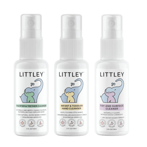 "INTRODUCTORY $20.99 SAMPLE PACK" Pacifier Cleaner + Hand Cleanser + Toy Cleaner - 3 Pack of 2oz (6oz)