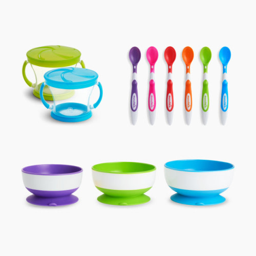 Complete Solid Feeding Bundle - Assorted - Colors May Vary