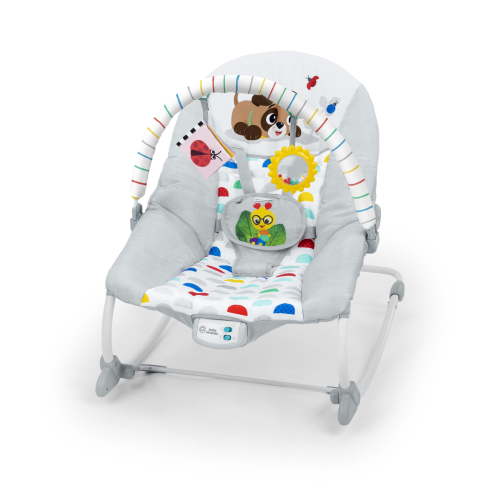 Baby Einstein Dean’s Discovery Spot Musical Infant to Toddler Rocker, Ages 0 Months+