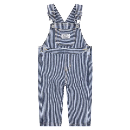 Railroad Stripe Overalls