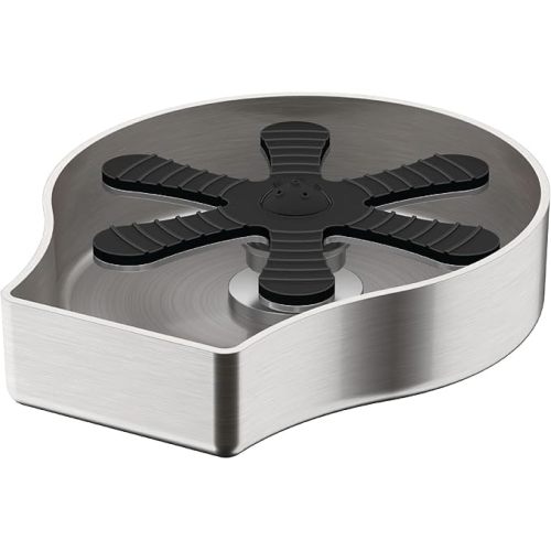 Homewerks GR001SS Glass Rinser for Kitchen Sinks, Bar Glass Rinser Stainless Steel