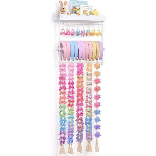 Keebofly Headband Holder Bow Organizer for Girls Baby Hair Accessories