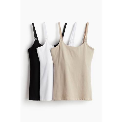 MAMA 3-PACK NURSING TANK TOPS