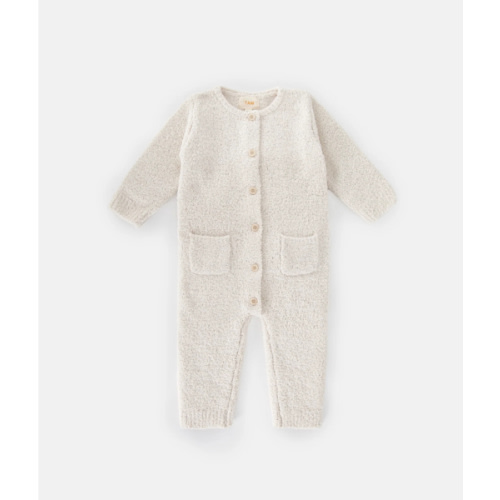 Long Sleeve Jumpsuit - Fuzzy