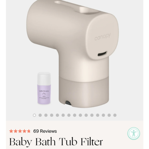 Bath Filter for Baby | The Best Bathtub Water Filter - Canopy