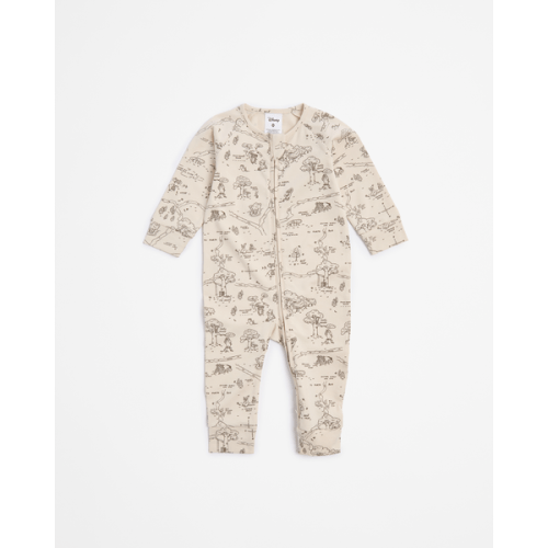 Baby Disney Winnie The Pooh Footless Zip Coverall