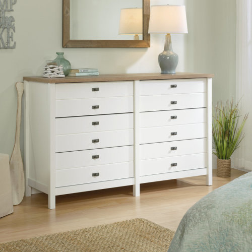 Red Barrel Studio® Javaya 6 Drawer 56.77" W Double Dresser & Reviews | Wayfair