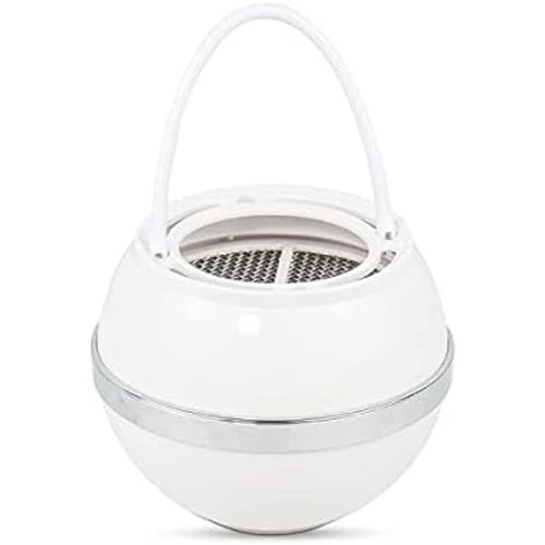 Crystal Quest Chrome Bath Ball Water Filter – Reduces Contaminants for Softer, Smoother Skin - BPA Free