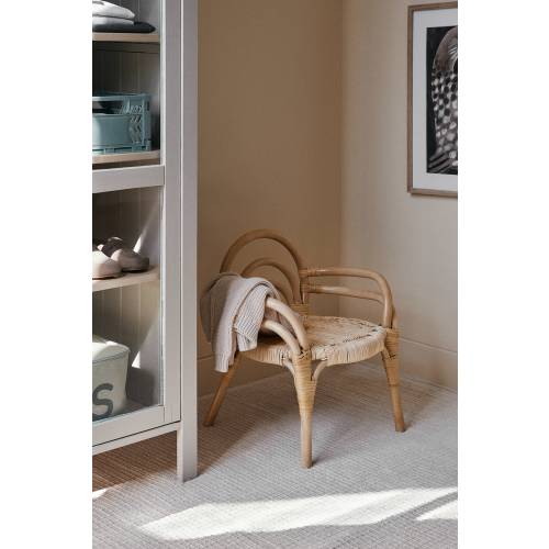 CHILDREN'S RATTAN LOUNGE CHAIR