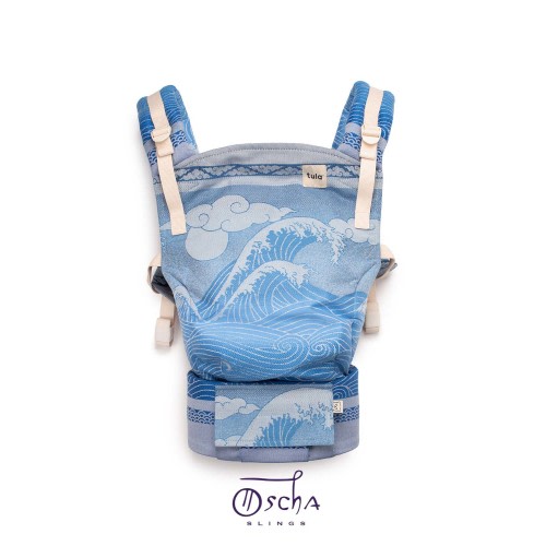 Okinami True Blues - Signature Woven Free-to-Grow Baby Carrier – Baby Tula US