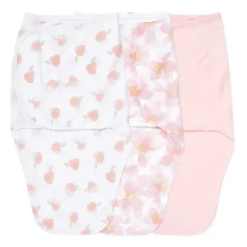 Garden Floral Easy Swaddle No Zipper 0-3M | aden + anais