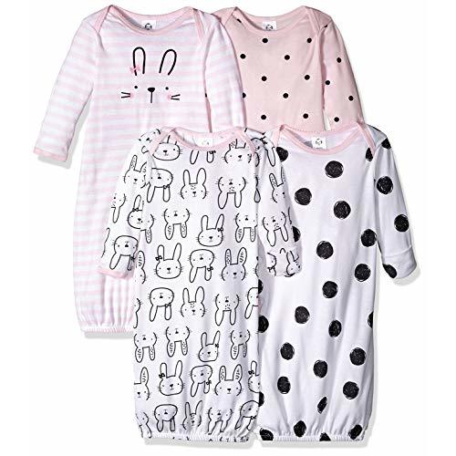 Gerber Baby Boy and Girls 4-Pack Sleeper Gown